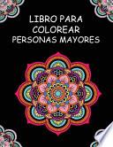 Libro Para Colorear Personas Mayores