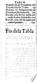 Libro primero(-segundo) de los cien Tratados, ... de notables sentencias, assi morales como naturales ... En tercetos Castellanos