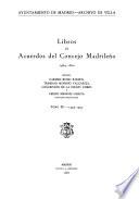 Libros de acuerdos del Concejo madrileño, 1464-1600: 1493-1497