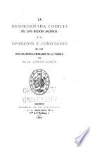 Libros de antaño: García, Carlos. La desordenada codicia de los bienes agenos. 1877