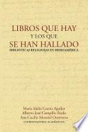 Libros que hay y los que se han hallado