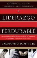 Libro Liderazgo perdurable / Lasting Leadership