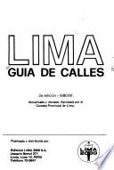 Lima, guía de calles