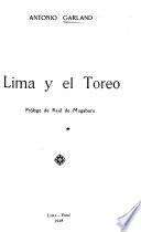 Lima y el toreo