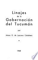 Linajes de la gobernación del Tucumán