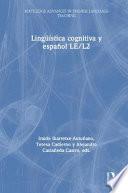 Lingstica Cognitiva Y Espaol Como Lengua Extranjera