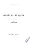Lingüística románica