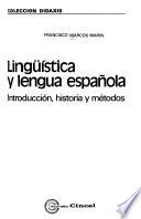 Lingüística y lengua española