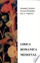 Lirica romanica medieval