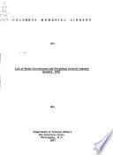 List of Books Accessioned and Periodicals Indexed for the Month of ...