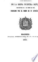 Lista de los Gentiles Hombres de Cámara con Ejercicio y de Entrada de la Reina Nuestra Señora. Colocados por el Orden de su Antigüedad