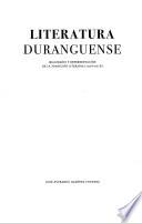Literatura duranguense