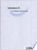 Literatura Ii un Enfoque Constructivista