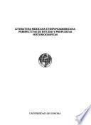 Literatura mexicana e hispanoamericana