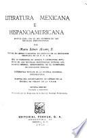 Literatura mexicana e hispanoamericana
