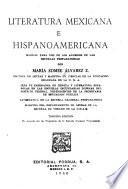 Literatura mexicana e hispanoamericana