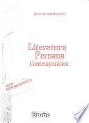 Literatura peruana contemporánea