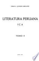 Literatura peruana: Ica