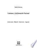 Literatura y (de)formación nacional