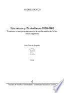 Literatura y periodismo, 1830-1861
