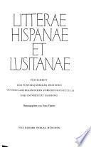 Litterae Hispanae et Lusitanae