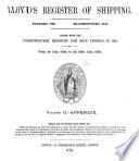 Lloyd's Register of British and Foreign Shipping