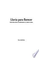Lluvia para florecer