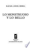 Lo monstruoso y lo bello