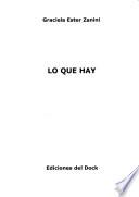 Lo que hay