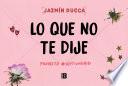 Lo que no te dije