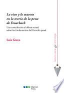 Lo vivo y lo muerto en la teoría de la pena de Feuerbach