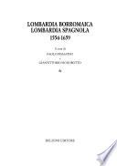 Lombardia borromaica Lombardia spagnola