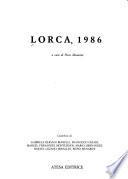 Lorca millenovecentoottantasei 1986