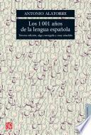 Los 1001 años de la lengua española