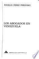 Los abogados en Venezuela