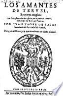 Los amantes de Teruel, epopeya tragica (etc.)