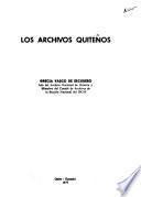 Los archivos quiteños