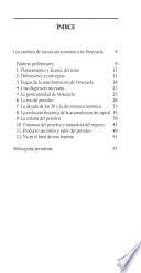 Los cambios de estructura económica en Venezuela