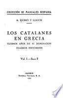 Los catalanes en Grecia
