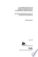 Los derechos de los pueblos indígenas en el sistema internacional