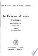 Los Derechos del pueblo mexicano: Actualizaciones