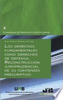Los derechos fundamentales como derechos de defensa