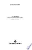 Los diálogos (Linguae latinae exercitatio) de Juan Luis Vives