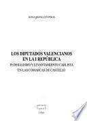 Los diputados valencianos en la I República