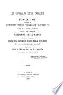 Los Españoles segun Calderón