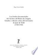 Los fondos documentales del archivo del reino de Aragón