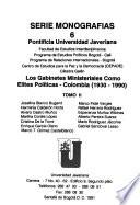 Los Gabinetes ministeriales como élites políticas