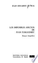 Los imposibles afectos de Iván Turgueniev