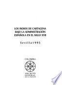 Los indios de Cartagena bajo la administración española en el siglo XVII
