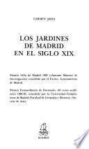 Los jardines de Madrid en el siglo XIX